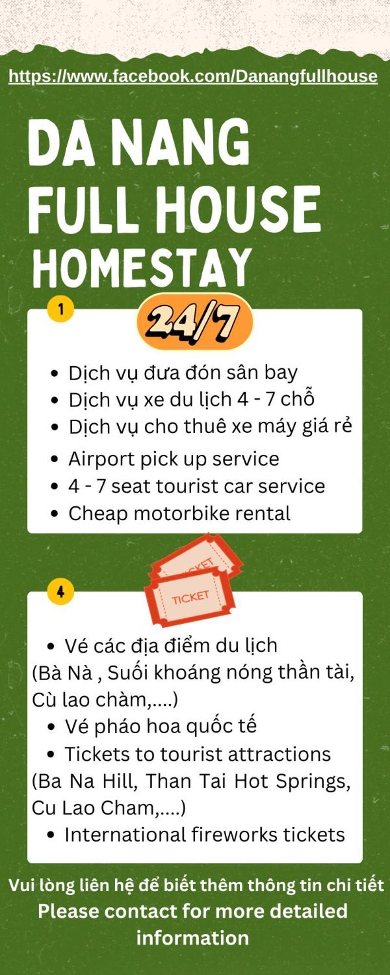 Homestay Da Nang Full House Zewnętrze zdjęcie